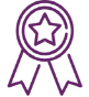 blue ribbon icon